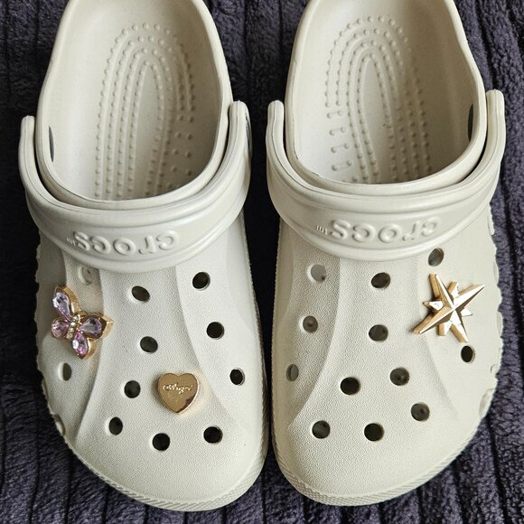 CROCS Shoes - Crocs - Women's Baya Clog, Size 7 (Cobblestone)